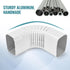 Downspout Gutter Elbows ?Positive Elbow?90 Degrees 3x2 Style A? Gutter Elbow, Downspout Elbow, Roofing Gutter Downspout Elbows (White)...