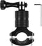 Aluminum Bike/Motorcycle Handlebar Mount for GoPro, AKASO Campark and Other Action Cameras, 360 Degrees Rotary Motorcycle Camera Mount Upgrade...
