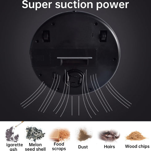 USB Rechargeable Robots Automatic Vacuum Cleaner, Home or Office Sweeping Machine, Intelligent Floor Cleaner Suction Robot Cleaner for Household S...