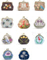 1 Set Coin Purse Embroidery Pouch Making Kit Lock Embroidery Tool DIY Coin Bag (Purple Flower Style)...