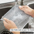 Multipurpose Wire Miracle Cleaning Cloths, Magnifying Wire Dishwashing Rags for Wet and Dry Mesh Microfiber Cleaning Cloth for Metal, Kitchen, Dis...