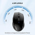 TECKNET Bluetooth Mouse, 4800 DPI Computer Mouse, 2-Year Battery Wireless Mouse 6 Adjustable DPI, 6 Buttons Compatible with Laptop/Windows/Compute...