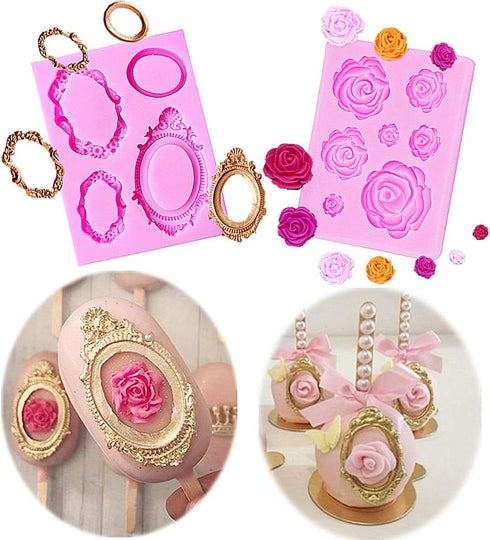 JeVenis Rose Cake Pop Mold - Cake and Cupcake Decoration...