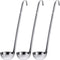 meekoo 3 Pieces Stainless Steel Ladle Soup Handle Ladle with Pouring Rim for Kitchen Cooking Soup Sauce(2 oz)...