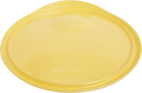 Rubbermaid Commercial Lid, for Round Food Storage Container, Yellow, Fits 12-22 Qt. Containers...