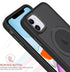 Puxicu Magnetic for iPhone 11 Case, Magnetic Invisible Stand, Compatible with MagSafe, Slim Hard Design, Shockproof, Drop Protection, Black...