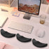 Ergonomic Mouse Wrist Rest Support, Sliding Wrist Pad That Moves with Mouse for Office Work, Gaming, Coding, Relief Sliding Gliding Wrist Pad (Bla...