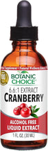 Botanic Choice – Cranberry Liquid Extract – Herbal Supplement – Fast Acting, Easy to Swallow, Alcohol Free, Gluten Free – 1 Ounce...