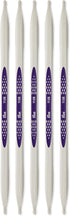 Pyrm Ergonomics 8-Inch Double-Point Knitting Needle, Size 11 (5-Pack)...