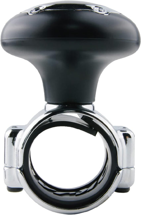 Hypersonic Large Steering Wheel Knob Spinners, Universal Vehicle Steering Wheel Spinners Ball Suicide Knob for Car, Trucks, Tractors, Boat...