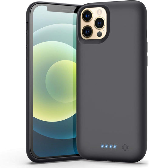 Battery Case for iPhone 12/12 Pro, ?Newest 6800mAh?Battery Charging Case Protective Battery Backup Pack Portable Charging Case for iPhone 12/12 Pr...