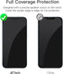 JETech Full Coverage Screen Protector for iPhone 14 6.1-Inch, Black Edge Tempered Glass Film with Easy Installation Tool, Case-Friendly, HD Clear,...