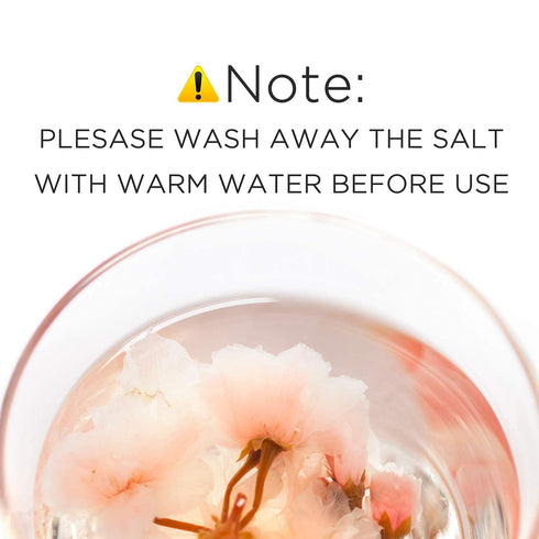NESTLADY Edible Salt Pickled Sakura, Pickled Sakura Cherry Blossoms, ????70g / 2.47oz...