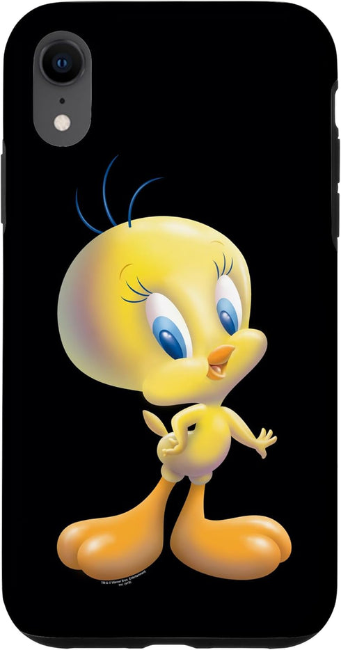 iPhone XR Looney Tunes Tweety Bird Airbrushed Case...