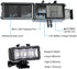 Suptig High Power Dimmable Waterproof LED Video Light Fill Night Light Diving Underwater Light for Gopro Hero 12/Hero 11/Hero 10/Hero 9/Hero8/Hero...