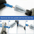 2pcs Wire Twisting Tool Wire Twisters Wire Connector 2-5 Way Wire Stripper Tool Wire Nut Twisters Hex Shank Cable Wire Stripper for Electrical Pow...