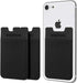Sinjimoru Basic Cell Phone Wallet Stick on, Card Holder for Back of Phone Working as Adhesive Stretchy iPhone Wallet. Sinji Pouch Basic 2 Black 3 ...