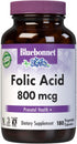 BlueBonnet Nutrition Folic Acid 800mcg, Healthy Neurological Development, Soy, Dairy & Gluten Free, Non-GMO, Kosher Certified, Vegan, Vegetable Ca...
