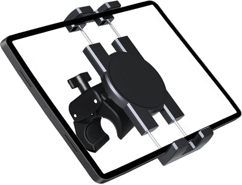 Tablet Phone Mount with Clamp, Timewall Universal iPad iPhone Holder Stand for Spin Bike, Stationary Exercise Bicycle, Treadmill, Elliptical, Mic ...