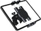 Tablet Phone Mount with Clamp, Timewall Universal iPad iPhone Holder Stand for Spin Bike, Stationary Exercise Bicycle, Treadmill, Elliptical, Mic ...