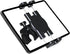 Tablet Phone Mount with Clamp, Timewall Universal iPad iPhone Holder Stand for Spin Bike, Stationary Exercise Bicycle, Treadmill, Elliptical, Mic ...