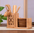 LeYin Bamboo Tea Tool Set, Chinese Gongfu Tea Ceremony Accessories, (Spoon, Needle, Clip, Scoop, Tray, Utensils Set)...