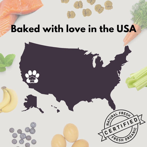 Treats Fruity Paws - Organic Dog Treats Healthy, Low Calorie Puppy Treats for Joint and Hip Support, Tasty Natural Treats for All Dogs, Only 5 Cal...