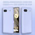 for Google Pixel 7A 2023 Case,Slim Liquid Silicone Rubber Shockproof Phone Cover with Wrist Strap Soft Anti-Scratch Microfiber Lining Protection C...