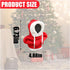Christmas Car Shift Knob Hoodie Cover, Christmas Style Hoodie Winter Warm Car Shift Cover Shifter Hoodie Protector, Universal Shift Knob Cover Car...