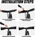 Bike Handlebar Protector Cover,Universal E-Bike Dustproof Waterproof Durable Transport Protection Case Fits Bicycle Straight Handle Bar 32*6.7in...