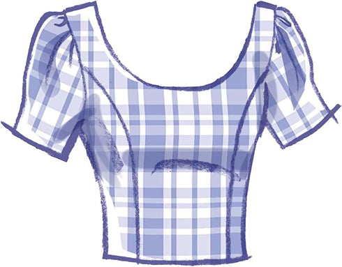 McCall's Misses/Plus Size TOP/Vest Sewing Pattern Kit, Multicolor...
