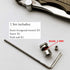 edcfans 3 Pack Thumb Stud Replacement for Buck 110 Knife with Hex Wrench (Black+Sliver+Brass)...