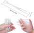 300PCS Disposable Plastic Fruit Forks, YEAJOIN Mini Cake Forks Tasting Appetizer Cocktail Forks Picks Small Dessert Food Picks Sticks...