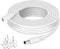 Power Extension Cable 16.5ft, 2.1mm x 5.5mm Plug Compatible with 12V DC Adapter Cord for CCTV Security Camera, IP Camera, Standalone DVR(16.5ft Wh...