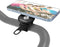 CHARGEWORX Magnetic Gym-Bike Phone Holder, Treadmill and Stroller Phone Mount, Compatible with MagSafe iPhone 16/15/14/13/12 and Magnetic Android ...