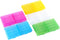 AA AAA Battery Holder, 5 Colors Transparent Hard Plastic Multifunctional Storage Box, Organizer Container for AA AAA Batteries (10PCS Set)...