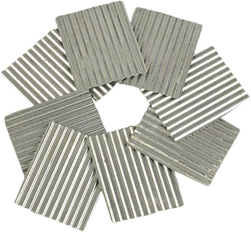 8X 1:35 Scale Steel Shed Corrugated Tile Table Material Miniature Architecture House Dioramas Building Model Kits Layout Scenery...