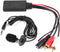 Bluetooth AUX Module 2 Cable Adapter with Hands- Microphone 12V...