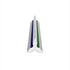 Alumicolor Aluminum Engineer Metric Color-Coded Solid Drafting Scale, 30CM, Silver,3453-1...