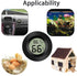 Meggsi 2 Pack Mini Digital Hygrometer Gauge Indoor Thermometer, LCD Monitor Temperature Outdoor Humidity Meter for Greenhouse Jars Incubators Guitar Case, Fahrenheit (?) or Celsius(?)