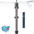 HITOP 25W 50W 100W 200W 300W Adjustable Aquarium Heater, Submersible Fish Tank Heater Thermostat with Suction Cup (200W)...