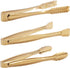 Gold Plated Mini Serving Tongs Set 6-Inch Appetizers Tongs Stainless Steel Small Sugar Cube Tongs Ice Tongs, Set of 6...