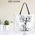 Naanle Skull Canvas Tote Bag Large Women Casual Shoulder Bag Handbag, Tree of Life Reusable Multipurpose Heavy Duty Shopping Grocery Cotton Bag fo...