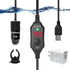 YukiHalu USB Powered Aquarium Heater, 10W Adjustable Mini Fish Tank Heater with External Temperature Controller, LED Display, Used for 0.5-1 Gallo...