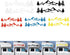 sundan 2PCS Car Side Body Stickers Mountain Tree Forest Graphic Decals DIY Vinyl Sticker Decals for Car Truck SUV RV Camper Trailer, 77.95''x15.74...