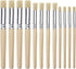 Wooden Stencil Brush Penta Angel Natural Bristle Wood Template Art Paint Brushes for Acrylic Oil Watercolor Painting on Wall Paper and Crafts Proj...