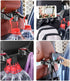 UDIKEFO Universal Car Vehicle Back Seat Headrest Mobile Phone Holder Hanger Holder Hook for Bag Purse Cloth Grocery (Red - 2 Pack)......