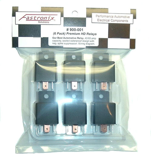 Fastronix 40/60A Waterproof Relay 6 Pack...