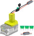 Upgraded Power Wheel Adaptor for Ryobi 18V Battery, Power Wheels Battery Adapter Conversion Kit with 30A Fuses & Wire Terminals, 14AWG Wire, Power...