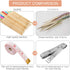 18 Pairs Circular Knitting Needles Set, Vancens Premium Bamboo Knitting Needles with Colorful Plastic Tube, 5 Kind of Tools for Weave are Included...